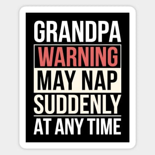 Grandpa Warning Magnet